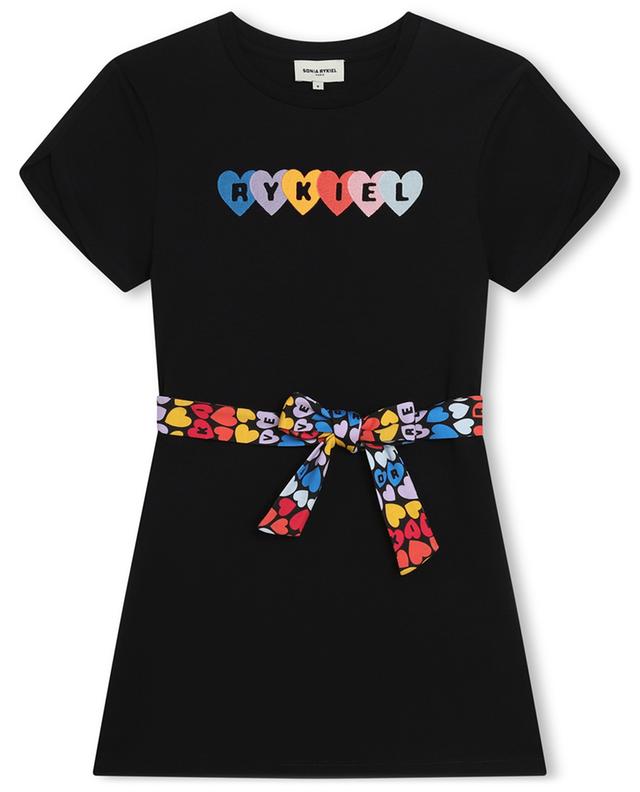 RYKIEL Hearts girl&#039;s T-shirt dress SONIA RYKIEL