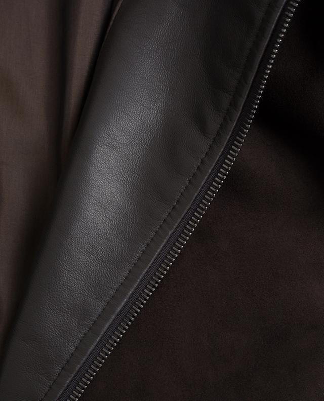 Baldassari suede jacket brown a41554