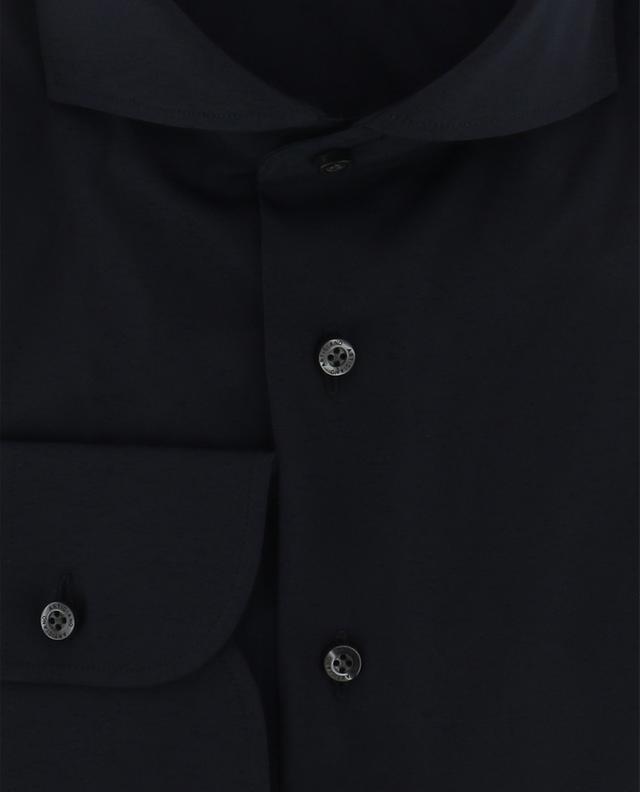 Artigiano chemise en coton marine a46668