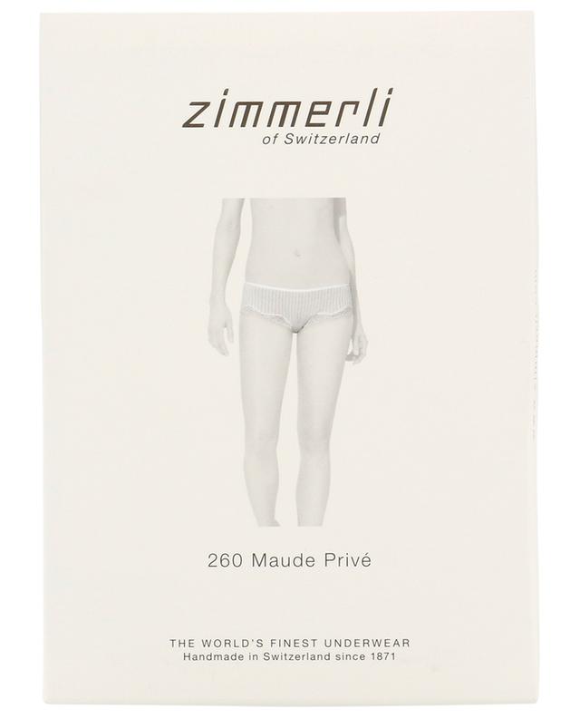 260 Maude Privé cotton and lace briefs ZIMMERLI