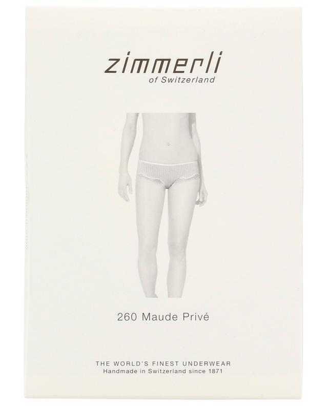 260 Maude Privé cotton and lace briefs ZIMMERLI