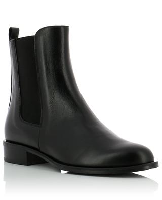 Flat smooth leather ankle boots BONGENIE GRIEDER