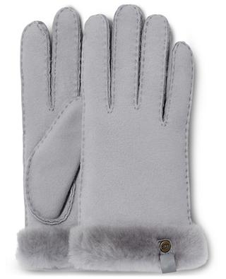 Shorty suede style sheep shearling gloves UGG