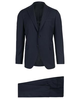 Striped virgin wool suit NAPOLI COUTURE