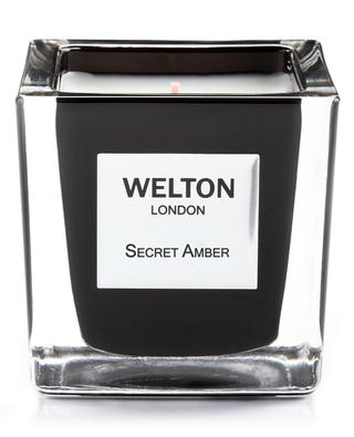 Bougie parfumée Secret Amber - Small WELTON LONDON