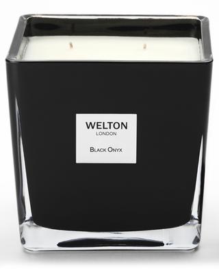 Black Onyx Large scented candle - 1.2 kg WELTON LONDON