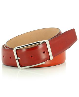 Classic smooth leather belt SANTONI