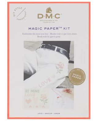 Magic Paper Amour cross stitch embroidery set DMC