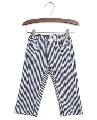 Striped cotton blend trousers IL GUFO