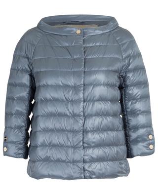 Iconico lightweight A-line down jacket HERNO