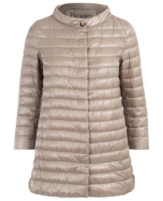 Rossella Iconico A-line lightweight down jacket HERNO