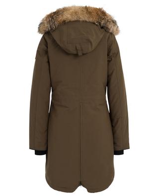 Rossclair hooded fur trimmed parka CANADA GOOSE