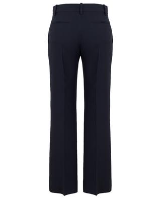 Crêpe Couture straight virgin wool and silk trousers VALENTINO