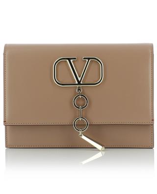 VCASE Small shiny leather chain bag VALENTINO
