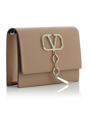 VCASE Small shiny leather chain bag VALENTINO