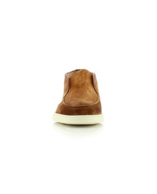 Loafer style low-top suede ankle boots SANTONI