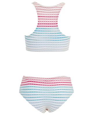Striped Lurex knit sport bikini MISSONI MARE