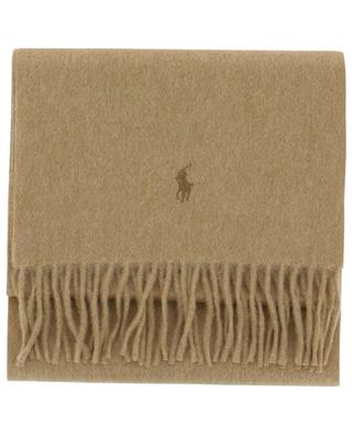 Polo M Classics embroidered cashmere scarf POLO RALPH LAUREN