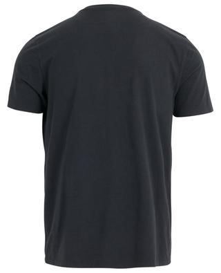 T-shirt col V en coton mélangé MAJESTIC FILATURES