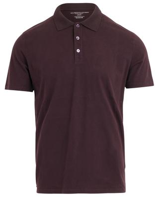 Short-sleeved cotton polo shirt MAJESTIC FILATURES