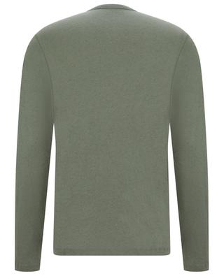 Cotton and cashmere long-sleeved T-shirt MAJESTIC FILATURES