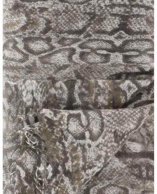 Strickschal mit Schlangenprint Snake-CL HEMISPHERE