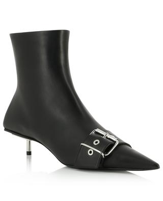 Belt 40 heeled pointy tip ankle boots BALENCIAGA
