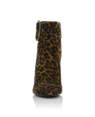 Joplin 50 heeled leopard ankle boots SAINT LAURENT PARIS