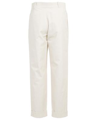 Corduroy trousers with turn-ups SAINT LAURENT PARIS