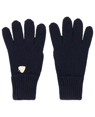 Virgin wool knit gloves IL TRENINO