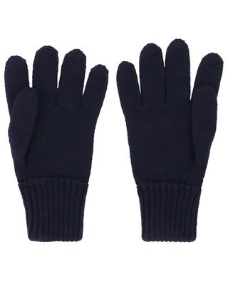 Virgin wool knit gloves IL TRENINO