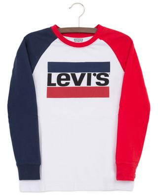 Langarm-T-Shirt Colour Blocked Sportswear Logo LEVI'S KIDS