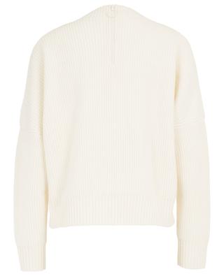 Wool and cashmere jumper with stand-up collar AKRIS PUNTO