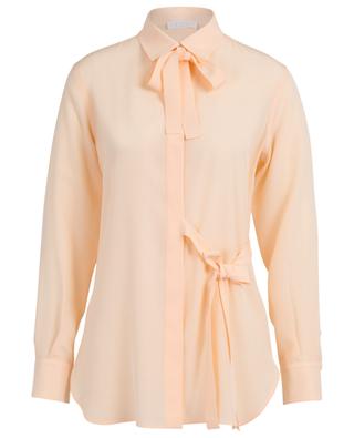 Long silk shirt with necktie and ribbons CHLOE