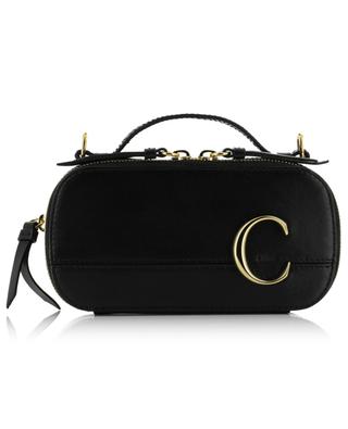 Mini-sac porté épaule en cuir Chloé C Vanity CHLOE