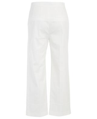 Cotton blend straight fit trousers MARC CAIN