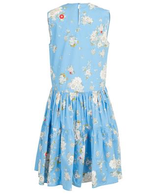 Sleeveless midi dress in floral poplin N°21