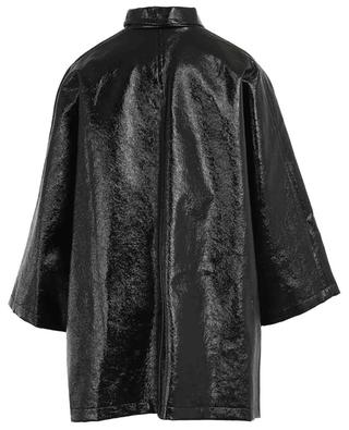 Opera coated cotton cape coat BALENCIAGA
