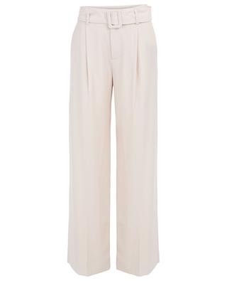 Crepe wide leg tailored trousers VINCE