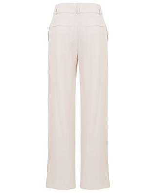 Crepe wide leg tailored trousers VINCE