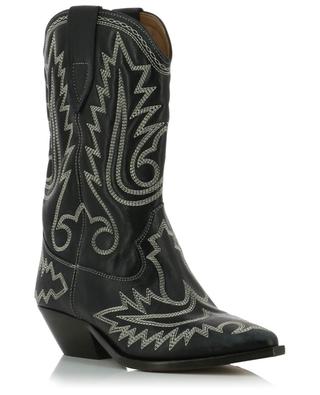 Duerto cowboy spirit embroidered booties ISABEL MARANT