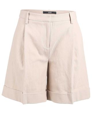 Cotton and linen shorts SLY 010