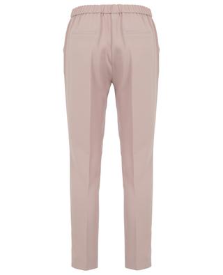 Skinny fit crepe trousers with elasticated waist SLY 010