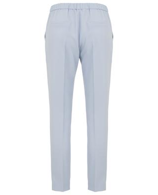 Skinny fit crepe trousers with elasticated waist SLY 010