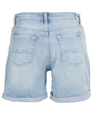Boy Blurred high-rise denim shorts 7 FOR ALL MANKIND