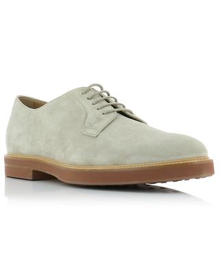 Suede lace-up shoes TOD'S