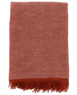 Woven wool and linen scarf Farellsmall HEMISPHERE