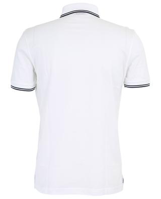 Bicolour short-sleeved polo shirt GRAN SASSO