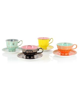 Grandpa set of four unpaired teacups Grandpa POLS POTTEN