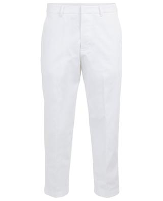 Casual cotton stretch chino trousers PAOLO PECORA